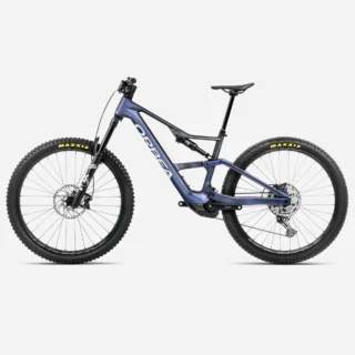 Orbea Rise LT M20 630W L Blu vista de lado