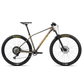 Bicicleta ALMA H30 M en colores marrón y amarillo
