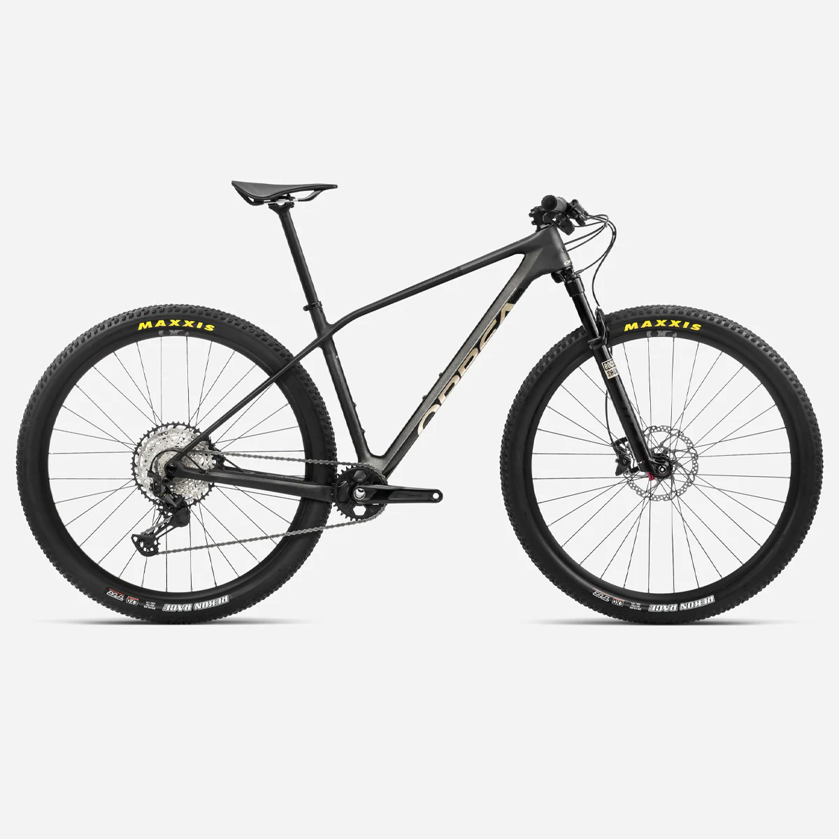 Bicicleta de montaña Orbea ALMA M30 M BLU-RAW, vista lateral