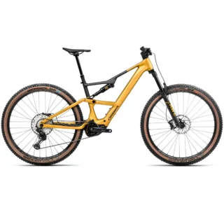 Orbea RISE SL H20 M Bicicleta de montaña en color amarillo y negro.