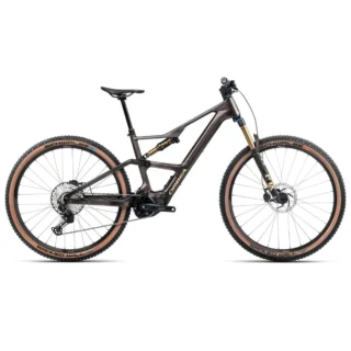 RISE SL M10 630W bicicleta eléctrica de montaña, color marrón